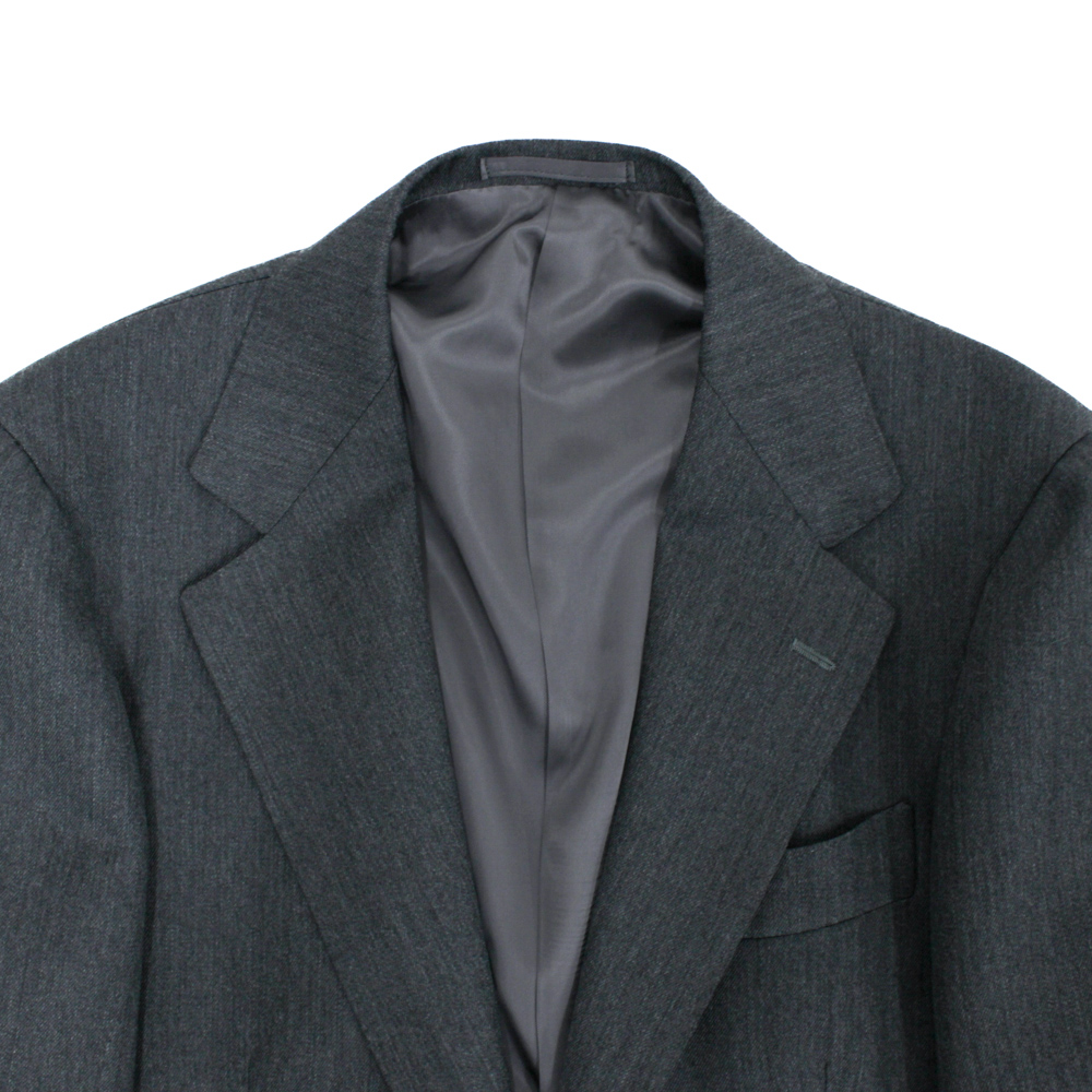 ウィンターモヘヤ ネイビー＆チャコールグレー スーツ No-286 S-178