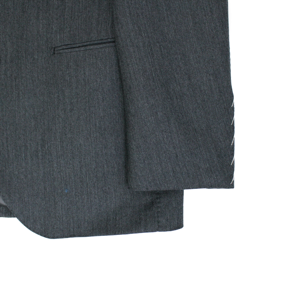 ウィンターモヘヤ ネイビー＆チャコールグレー スーツ No-286 S-178