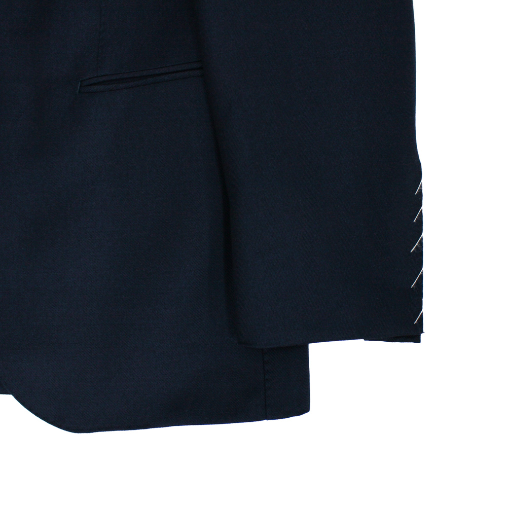 ウィンターモヘヤ ネイビー＆チャコールグレー スーツ No-286 S-178