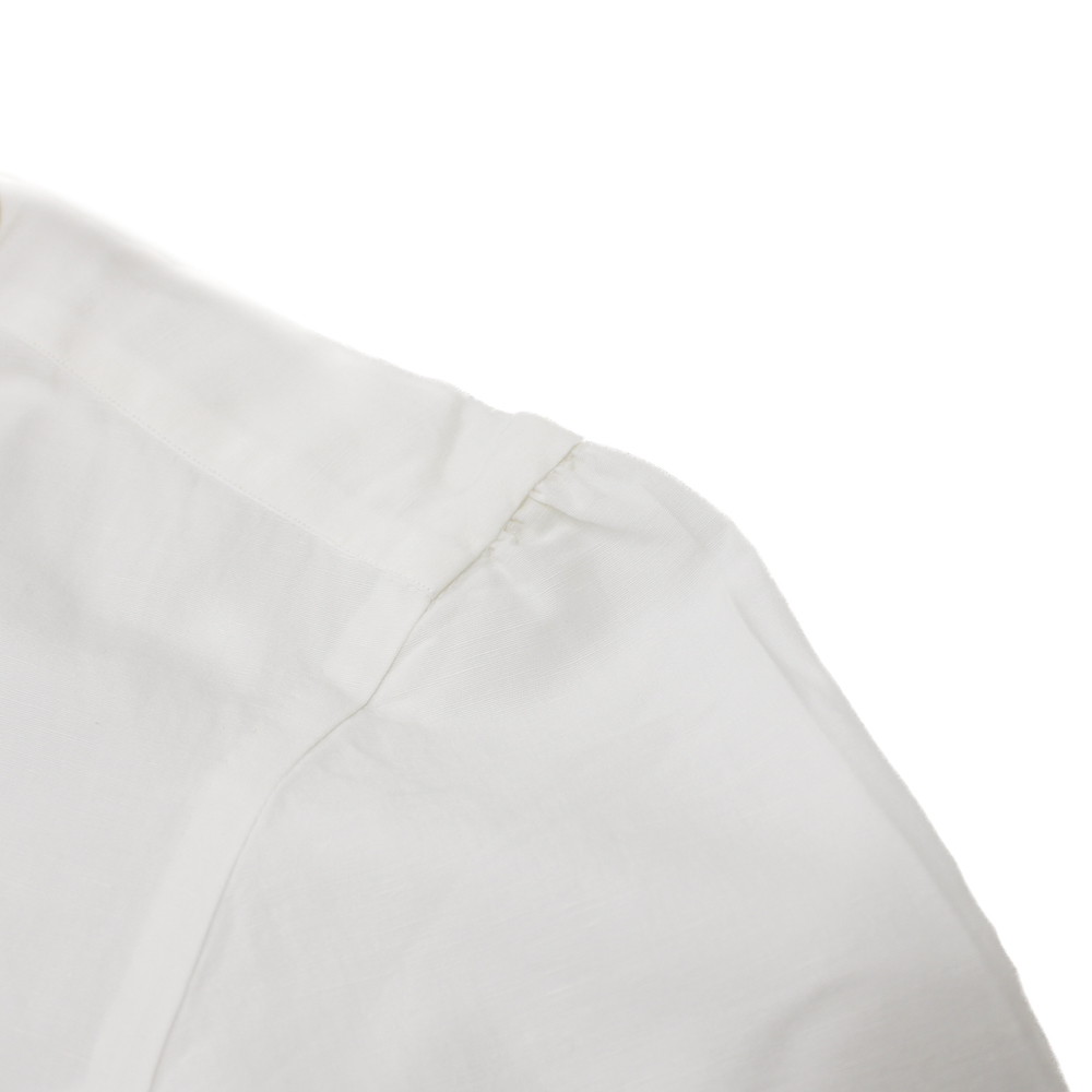 ハンド7工程 ワンピースカラー カジュアルシャツ（6色）