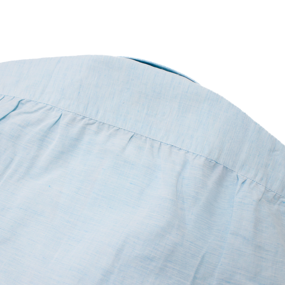 ハンド7工程 ワンピースカラー カジュアルシャツ（6色）